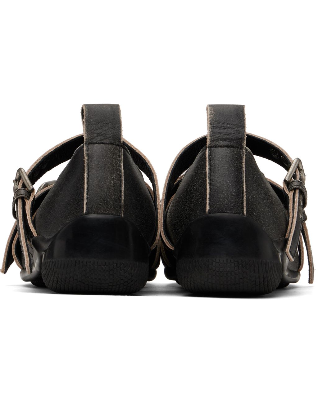 ● OPEN YY ● 25SS CROSS BUCKLE BALLET FLATS OPEN YY CROSS BUCKLE BALLET FLATS, BEIGE – SeoulSeoul
