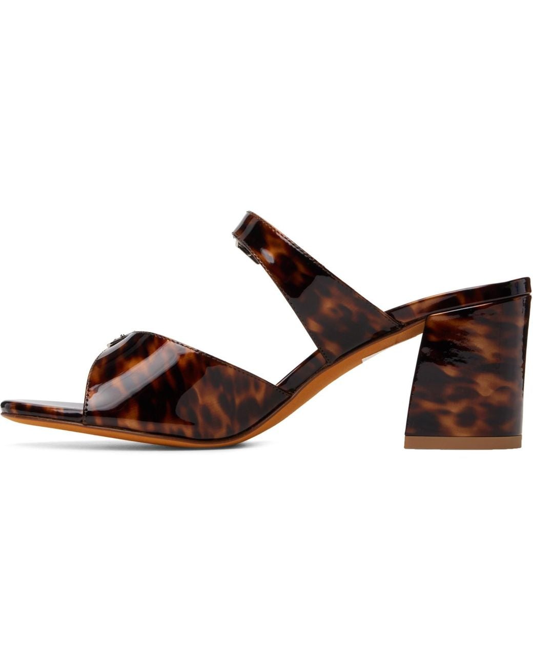Maryam Nassir Zadeh Brown Una Heeled Sandals