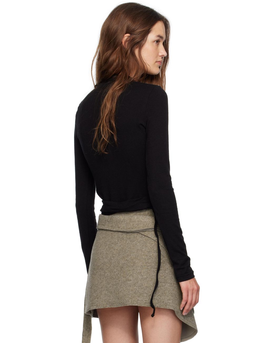 OTTOLINGER Black Double Closure Knit Cardigan