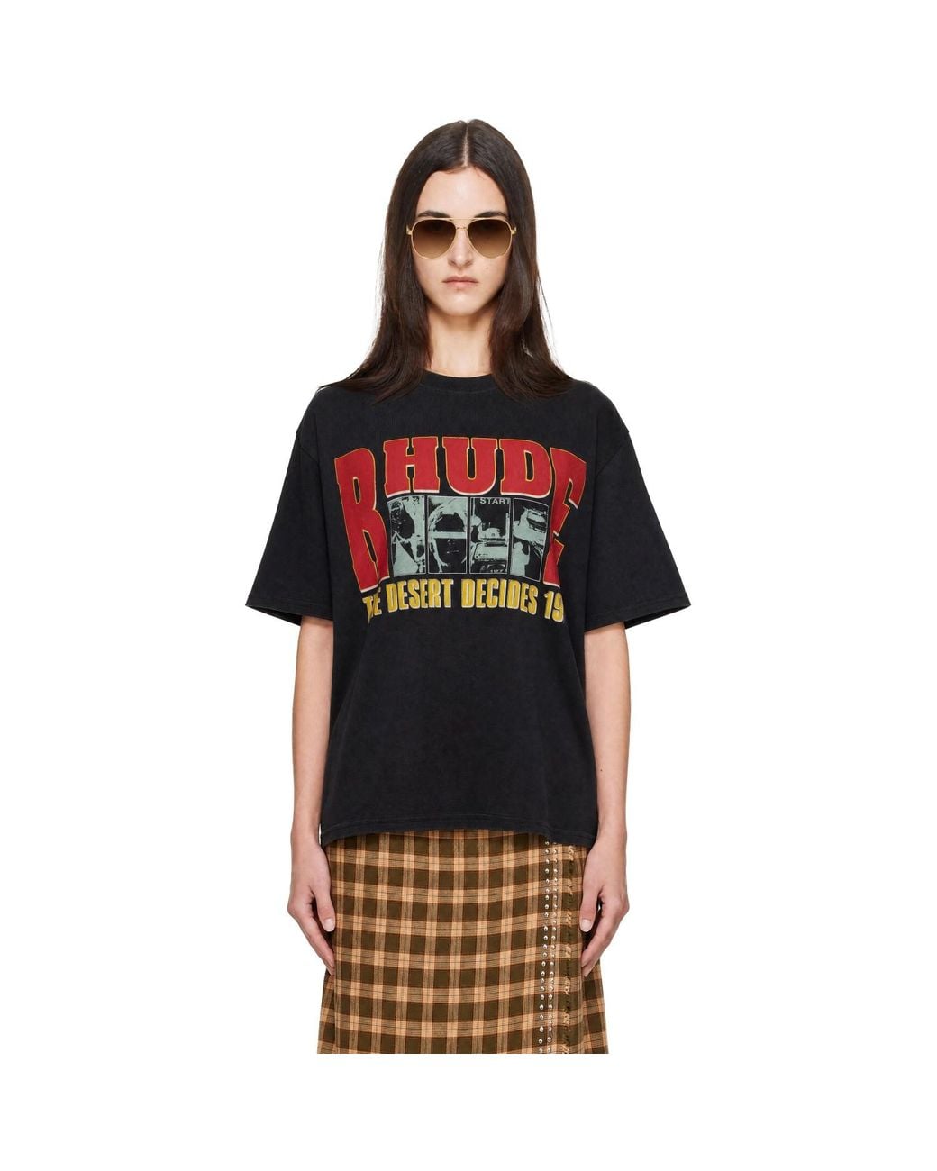 Rhude Black 'The Desert Decides' T-Shirt