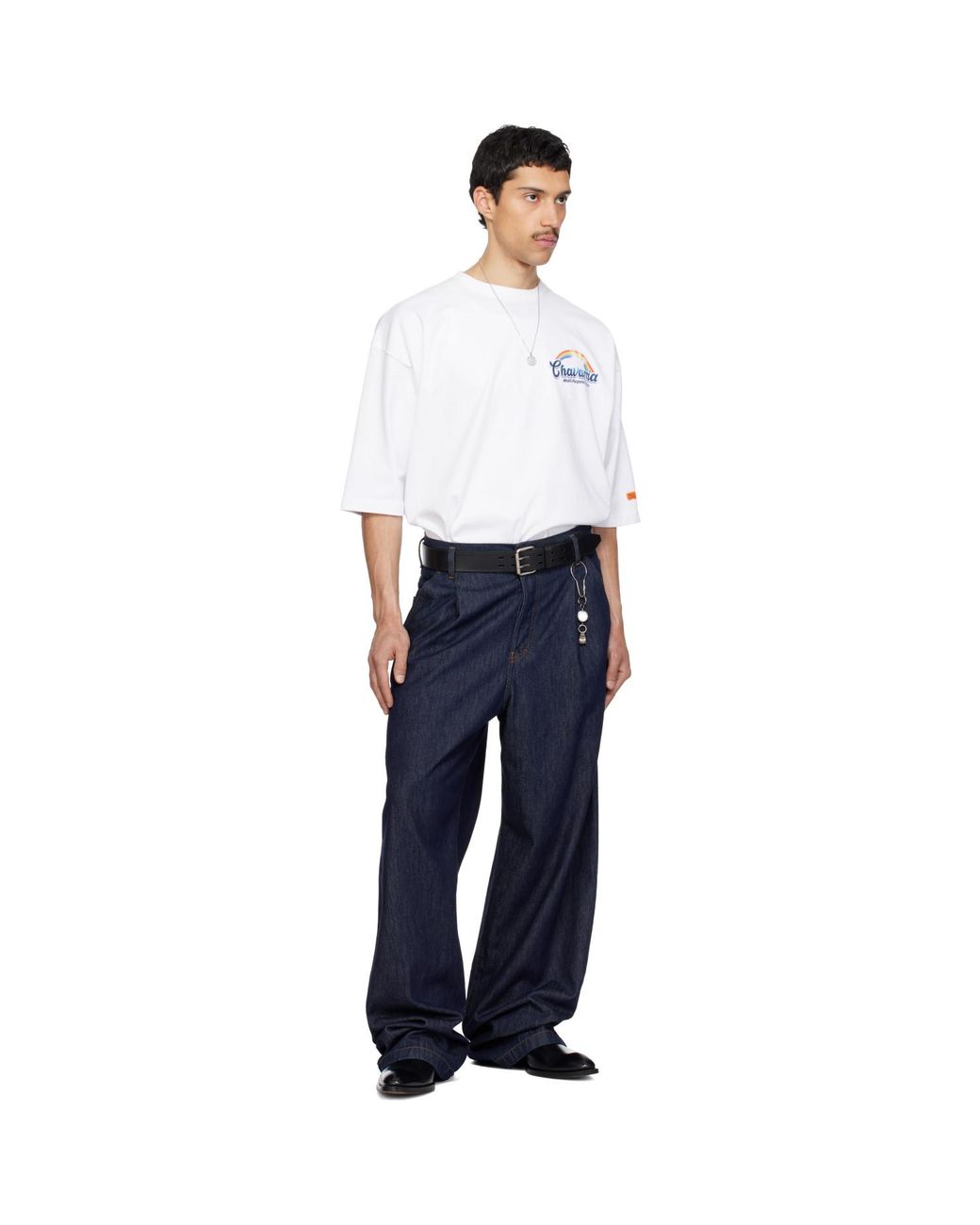 Willy Chavarria White Fabuloso Buffalo T-Shirt for men