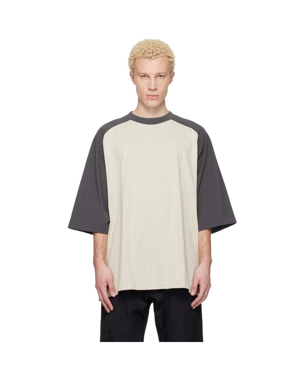 Fear Of God Natural Signature Baseball T-Shirt for men