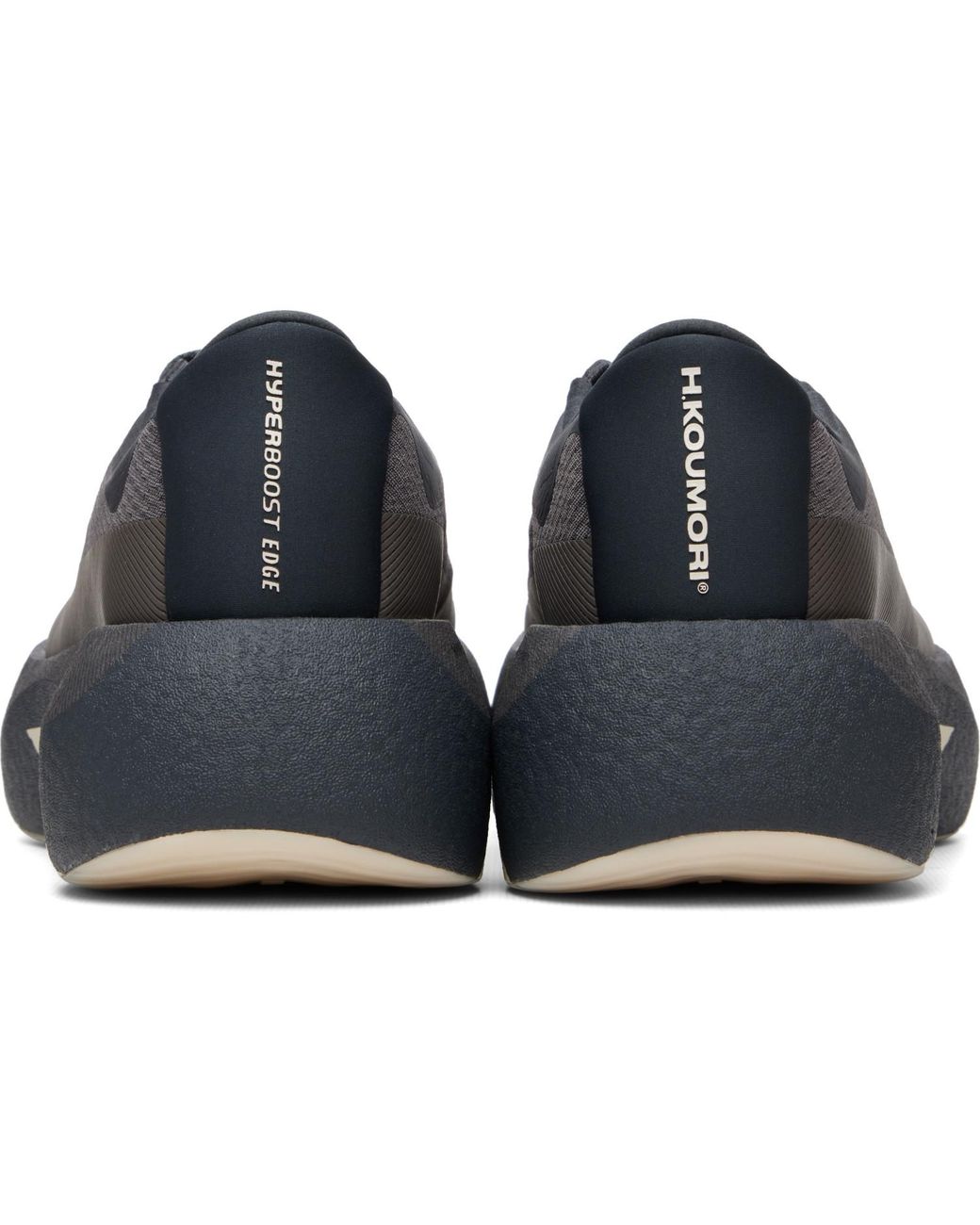 Adidas Originals Black Hermanos Koumori Edition Hyperboost Edge Sneakers for men