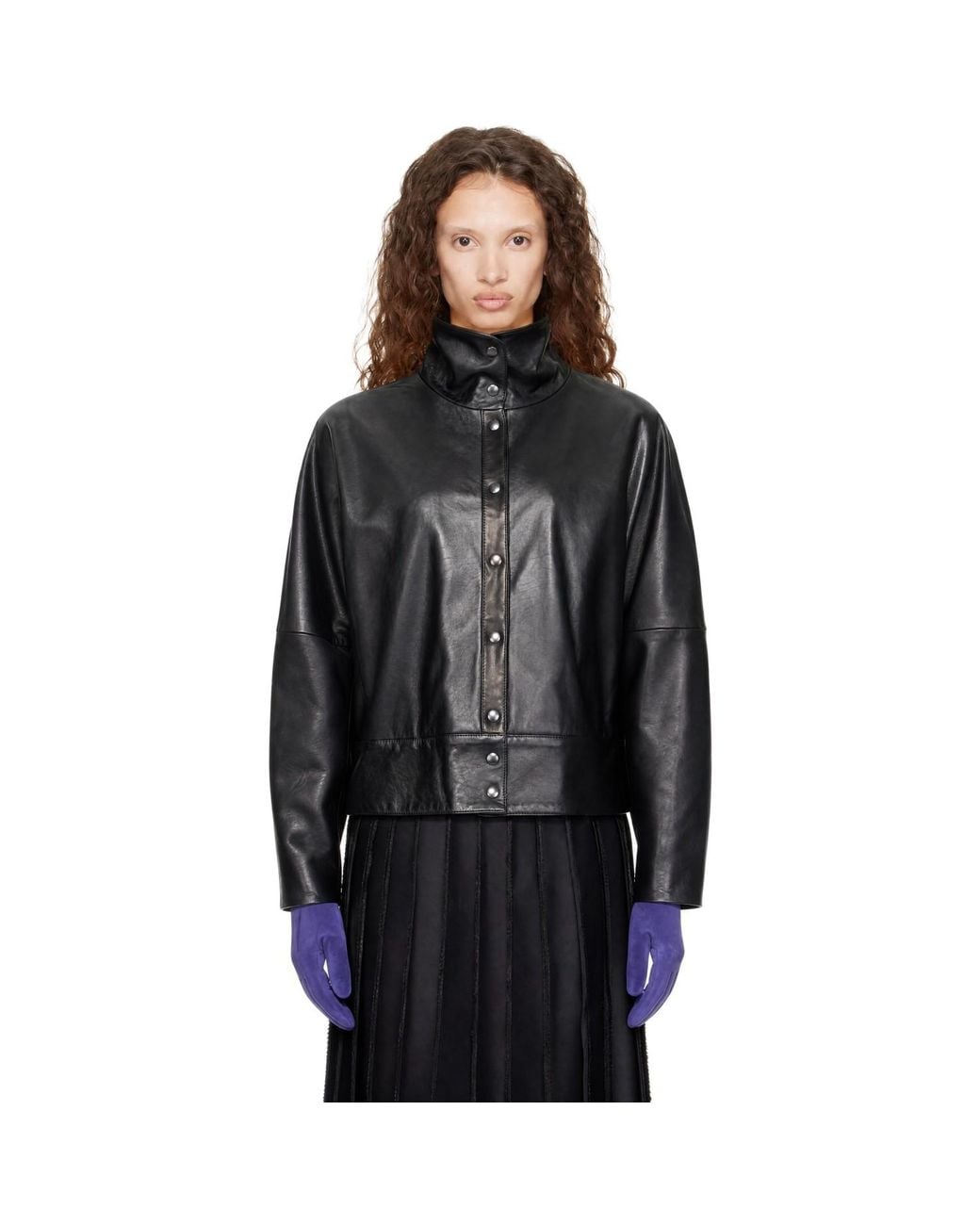 Nicklas Skovgaard Black Felicity Leather Jacket
