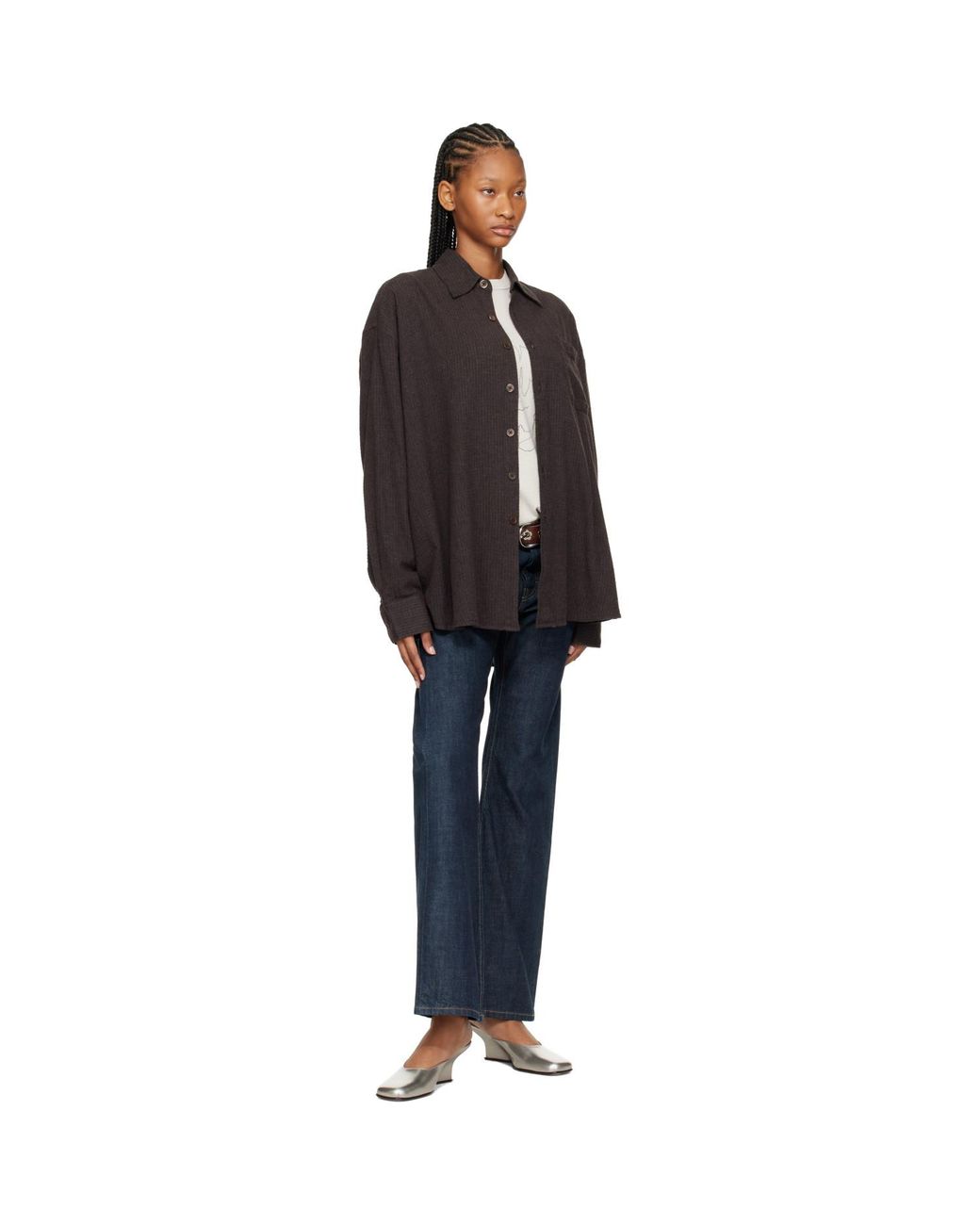 Our Legacy Black Borrowed Shirt