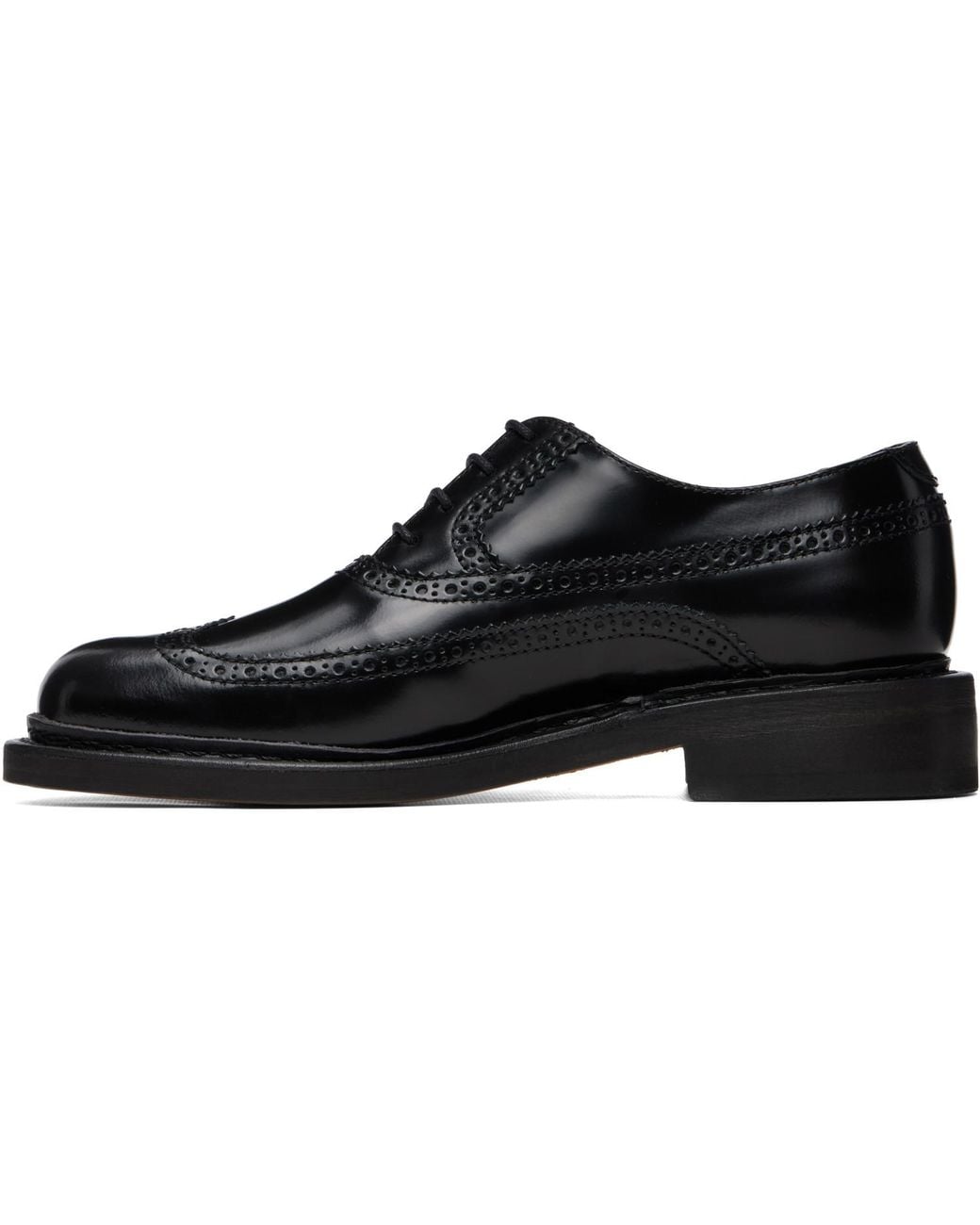 Our Legacy Black Brogue Parade Derbys