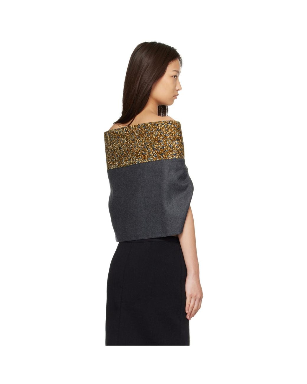 Super Yaya Black Thalia Wrap Jacket