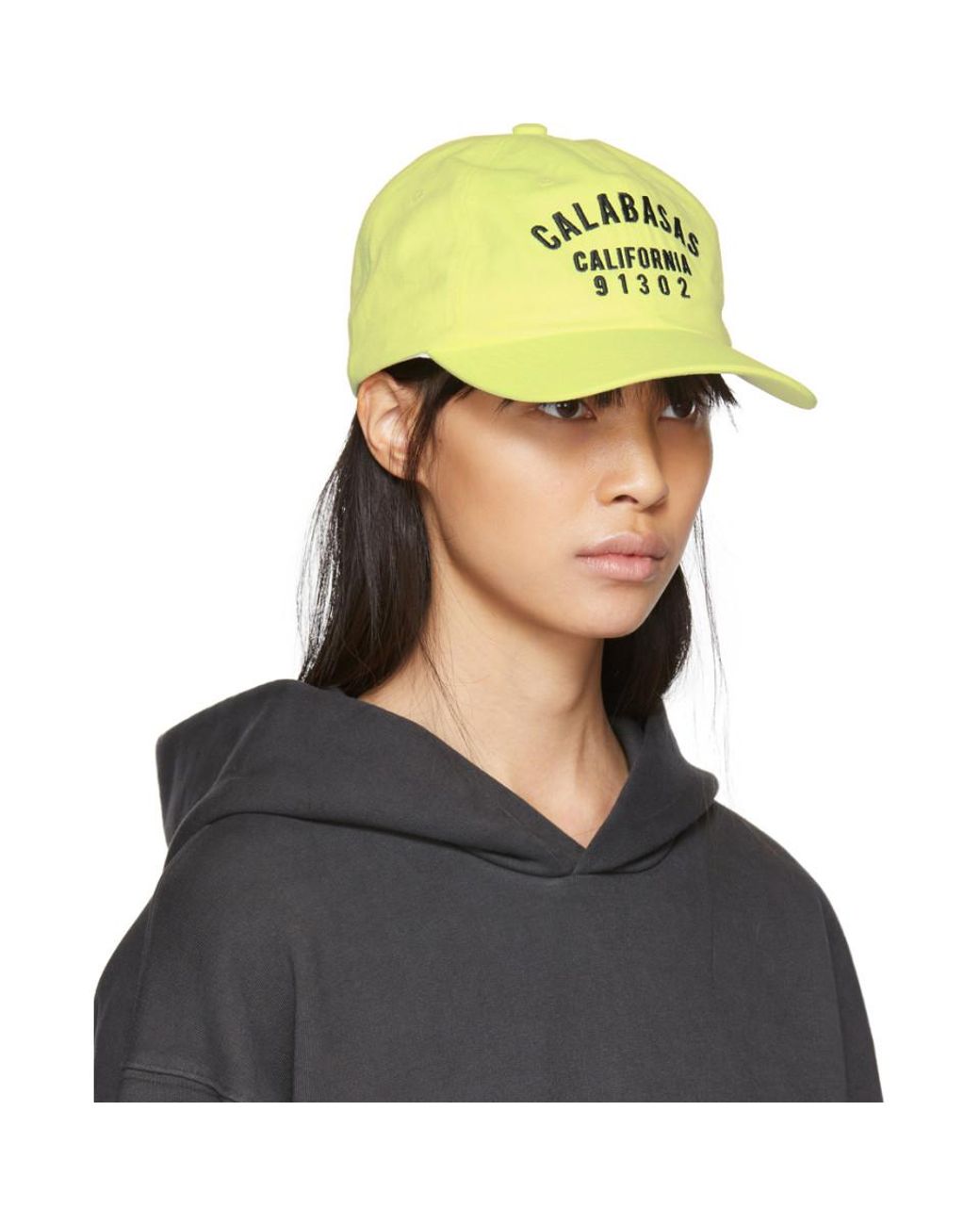 Yeezy Cotton Yellow Calabasas Cap | Lyst