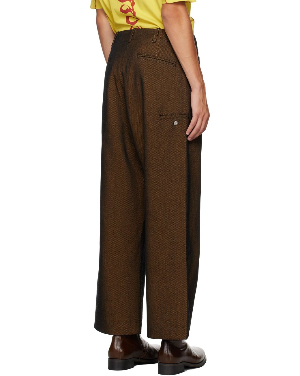 Omar Afridi Trotti Baggy Trousers in Black for Men | Lyst Omar Afridi Trotti Baggy Trousers in Black for Men | Lyst