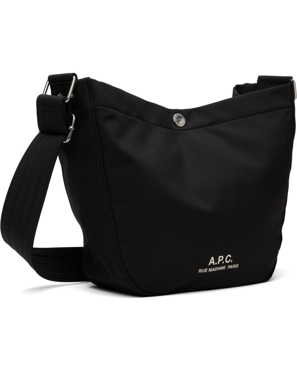A.P.C. Black Journal Small Satchel