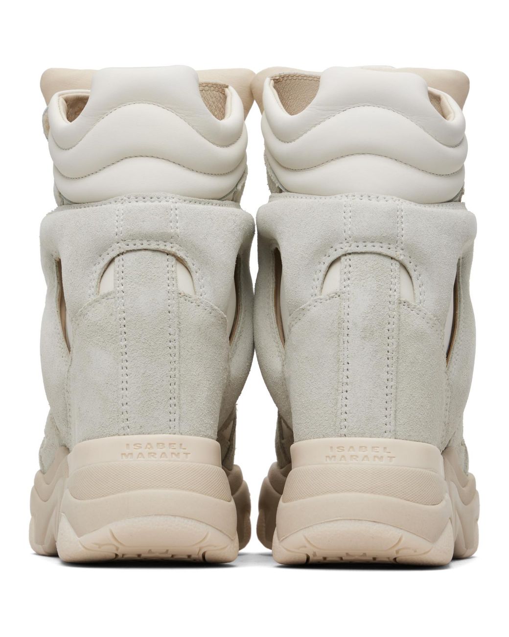 Isabel Marant Gray Off- Balskee Sneakers