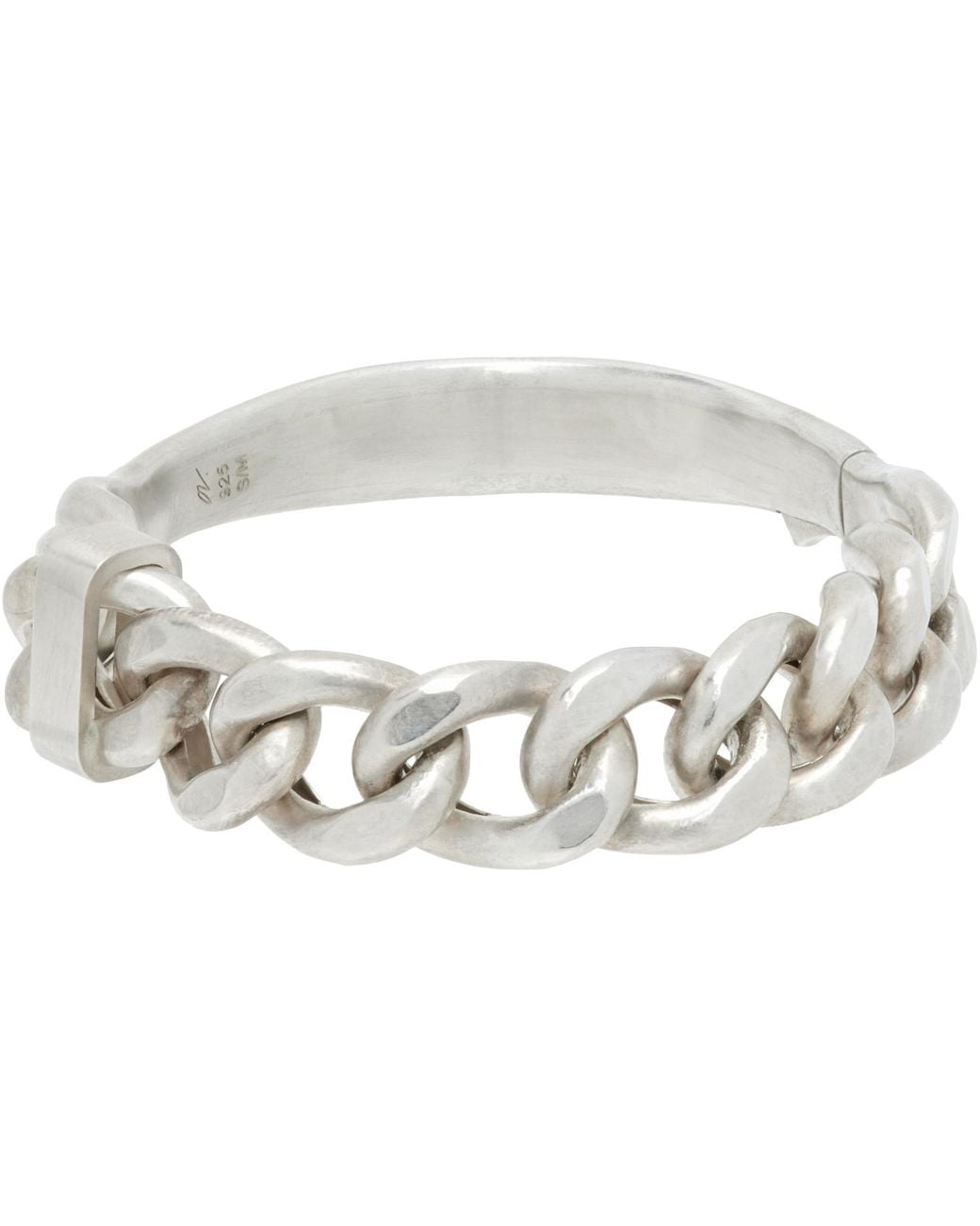Our Legacy Metallic 'Soft And Solid' Bracelet for men