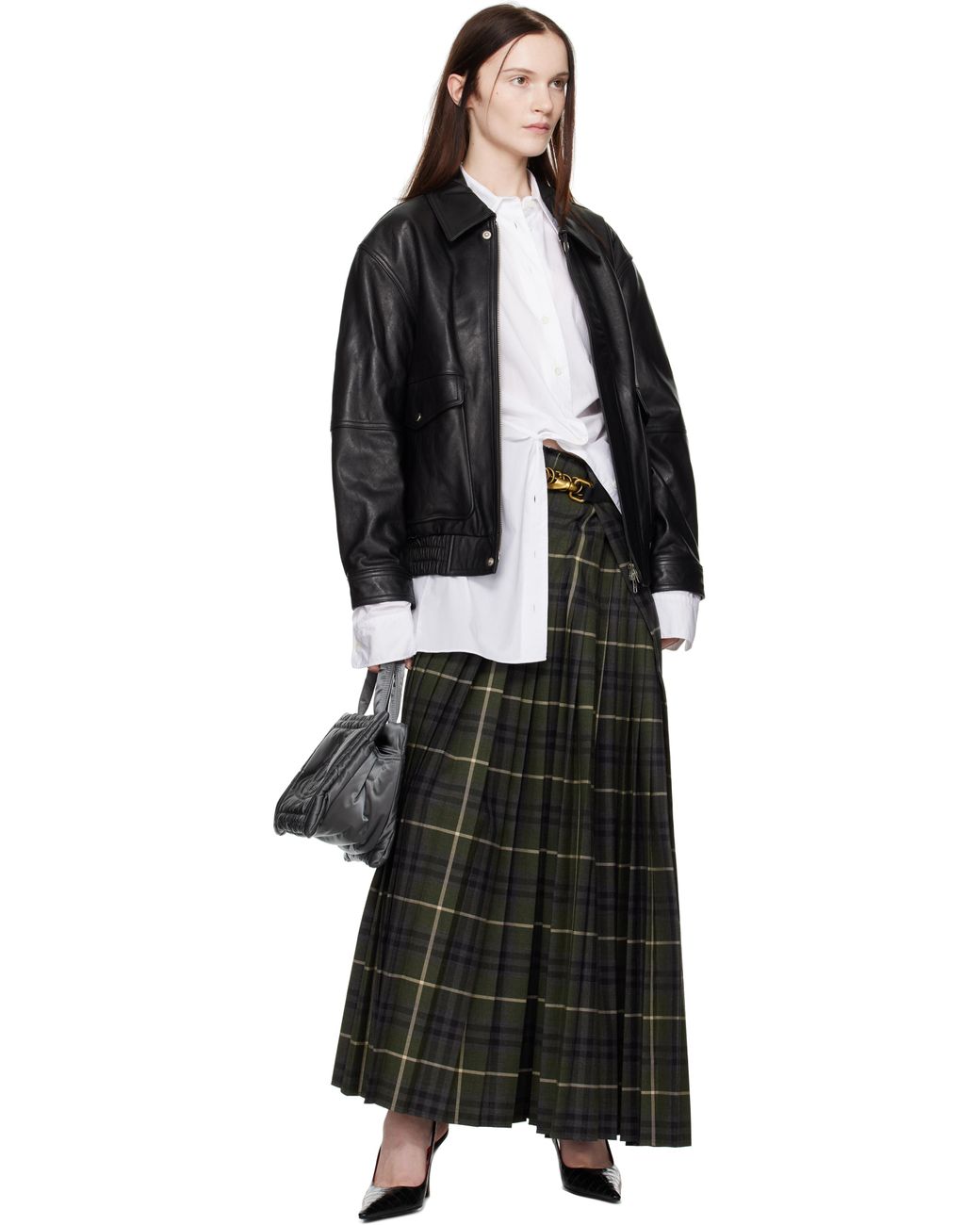 Vivienne Westwood Small Margaret Bag in Black | Lyst