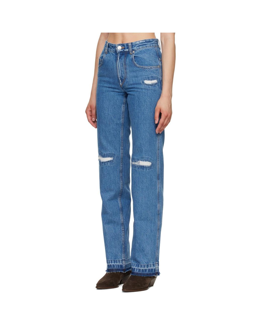 Isabel Marant Blue Zeah Jeans