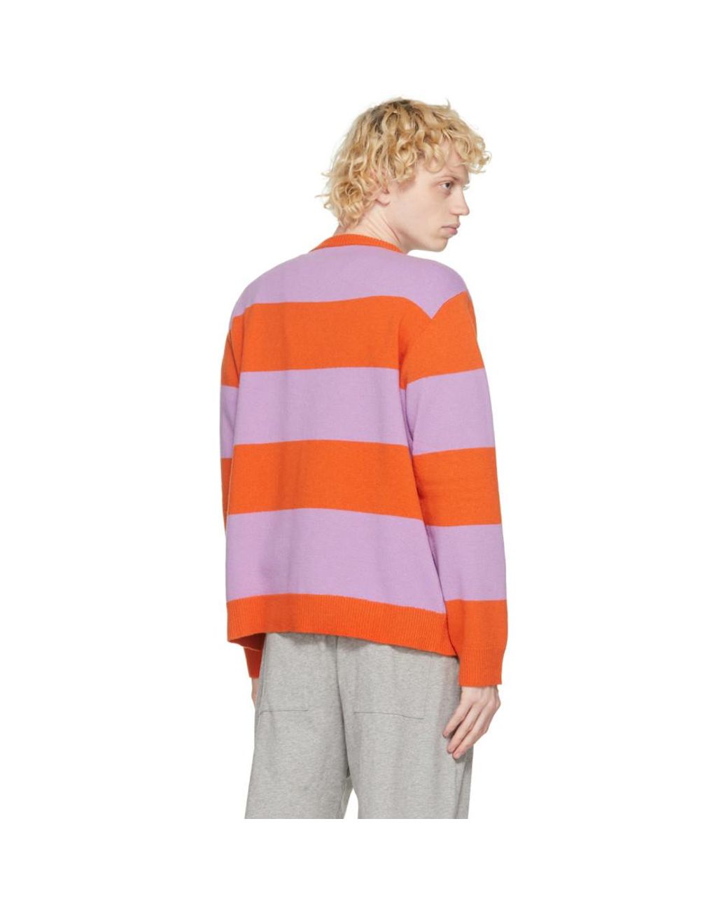 Marc Jacobs Orange And Purple Heaven By Crazy Daisy Striped