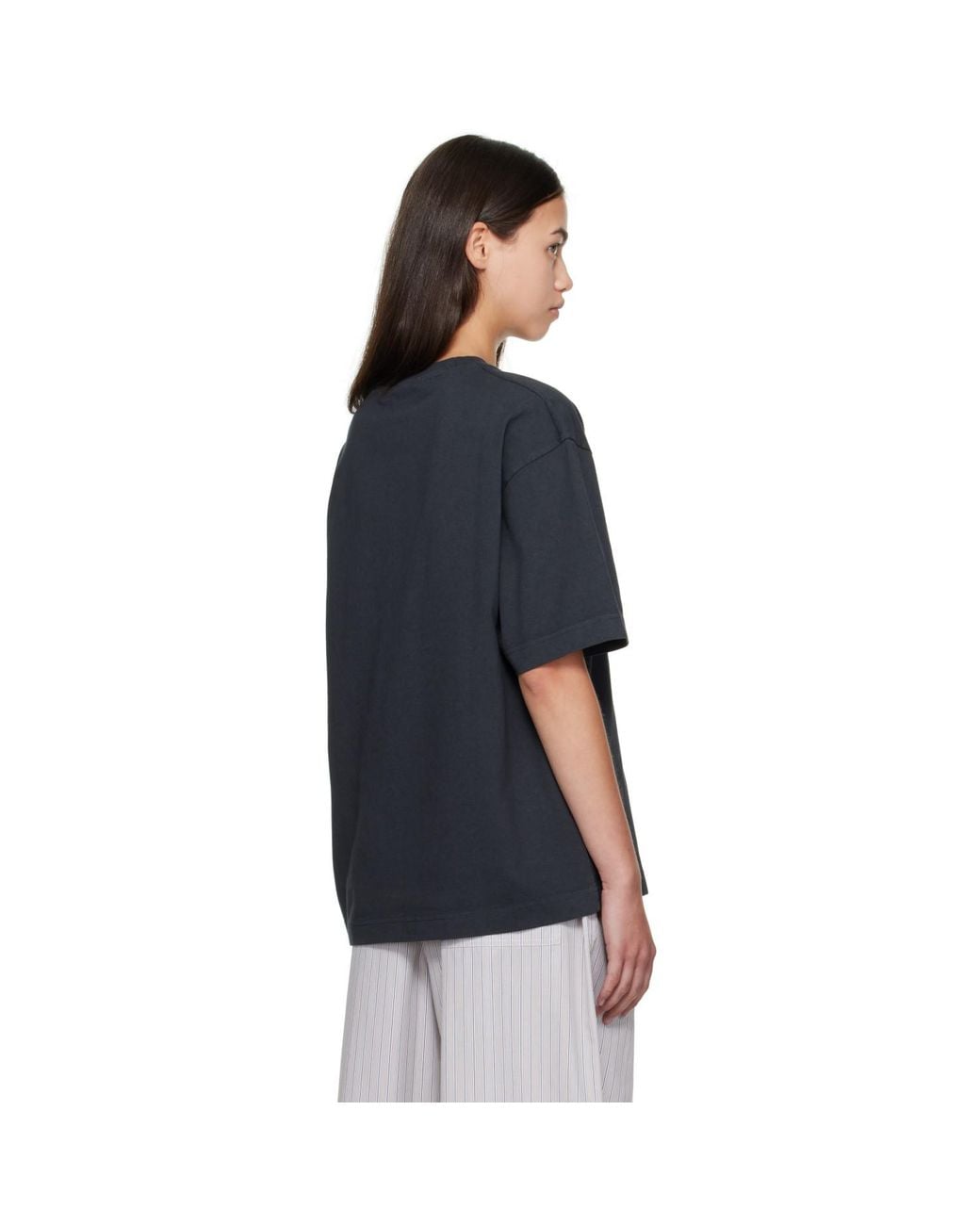 Acne Black Logo T-Shirt