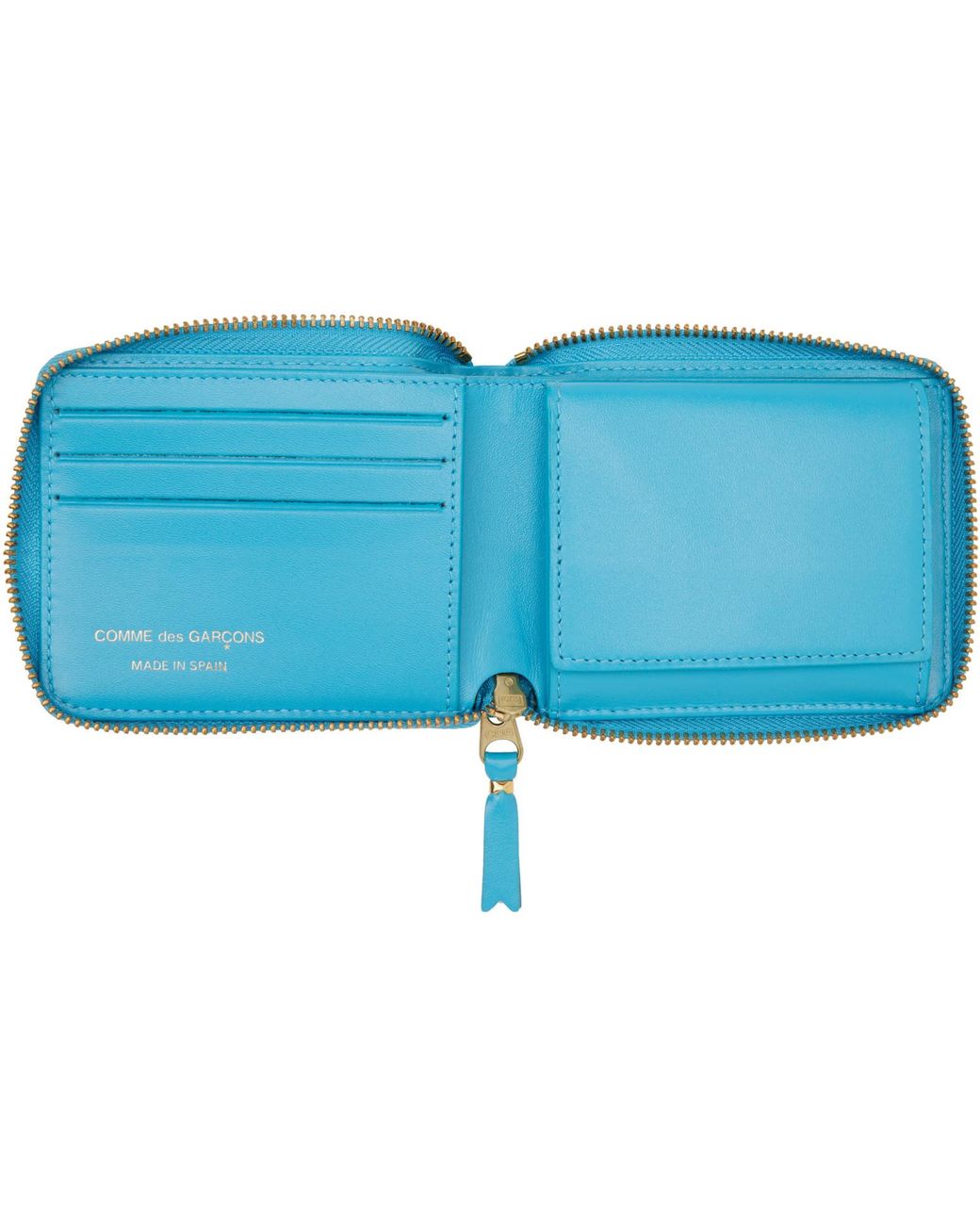 Comme des Garçons Blue Classic Group Wallet for men