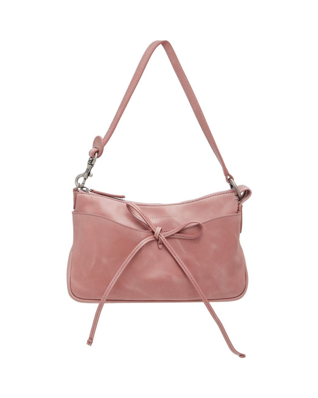 MARGE SHERWOOD Pink Ribbon Pochette Bag