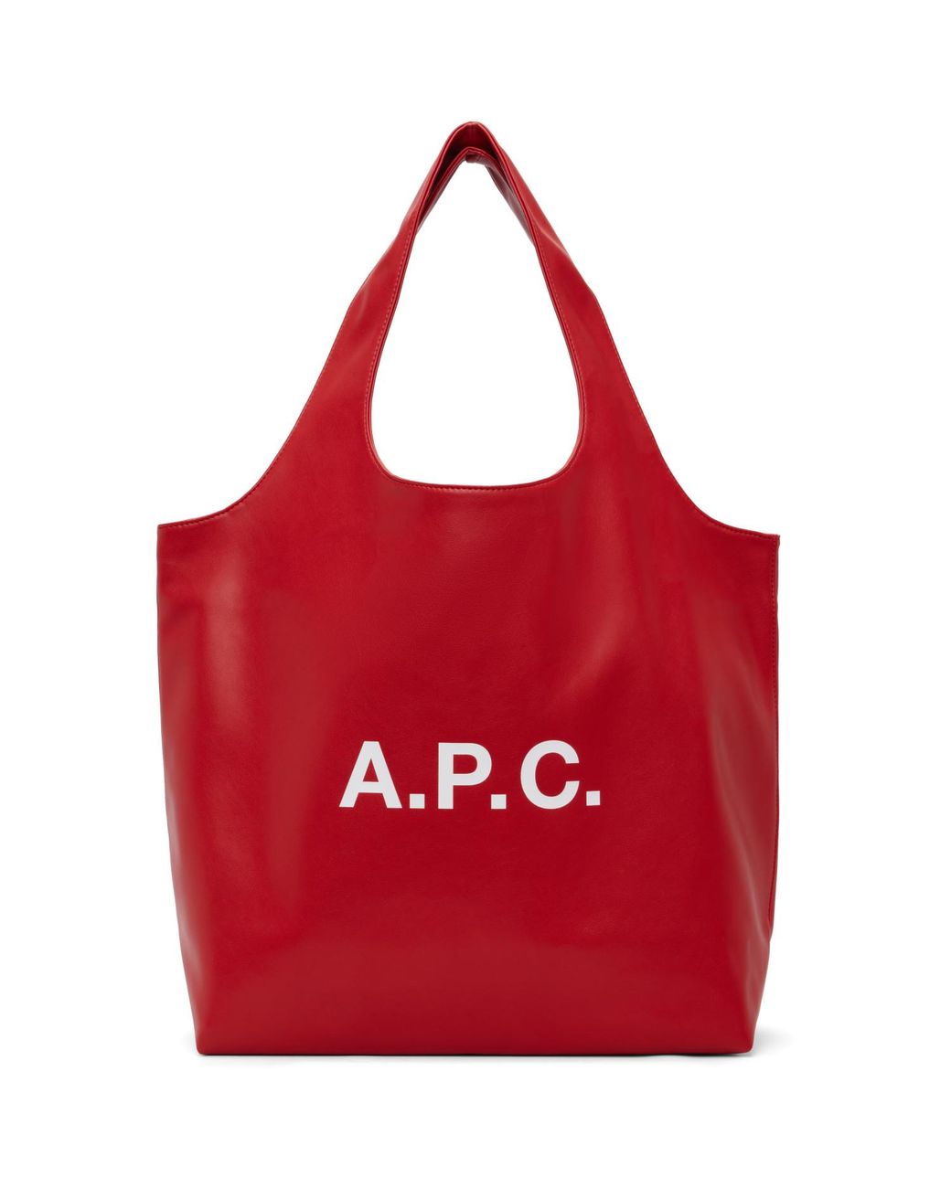 A.P.C. Red Ninon Tote for men