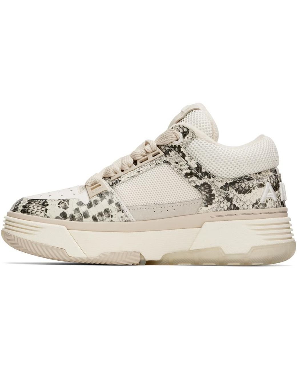 【関税込み】AMIRI オフホワイト Snake MA-1 スニーカー AMIRI オフホワイト Snake MA-1 スニーカー 関税＆送料込 スニーカー
