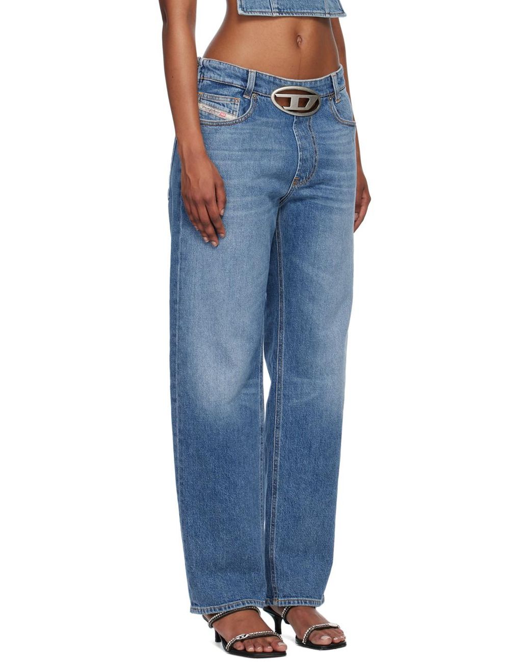 DIESEL Blue D-ark-fsc Jeans | Lyst Australia