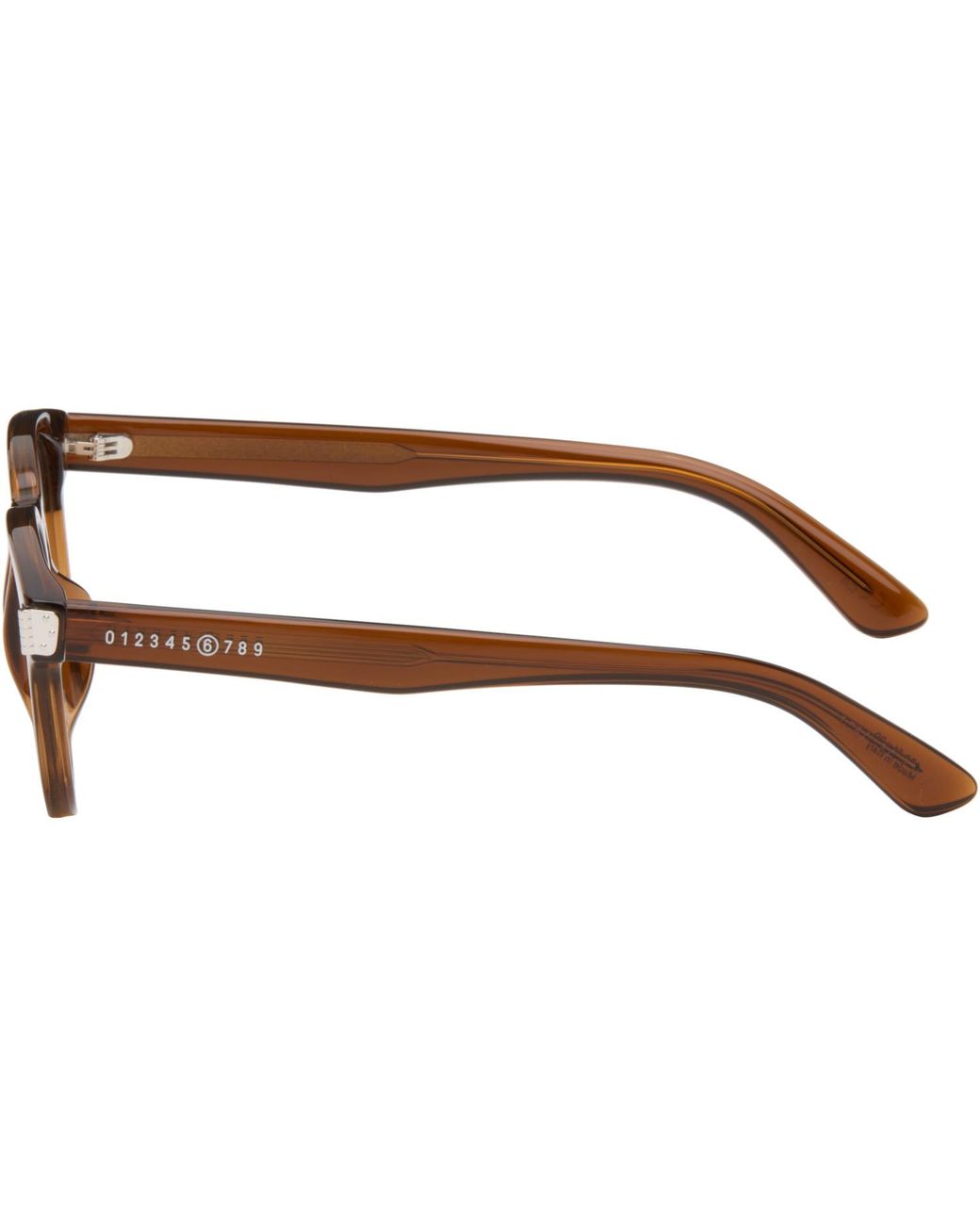 MM6 by Maison Margiela Brown 17 Sunglasses