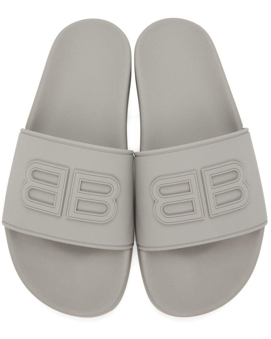 balenciaga-GREY-Grey-Bb-Pool-
