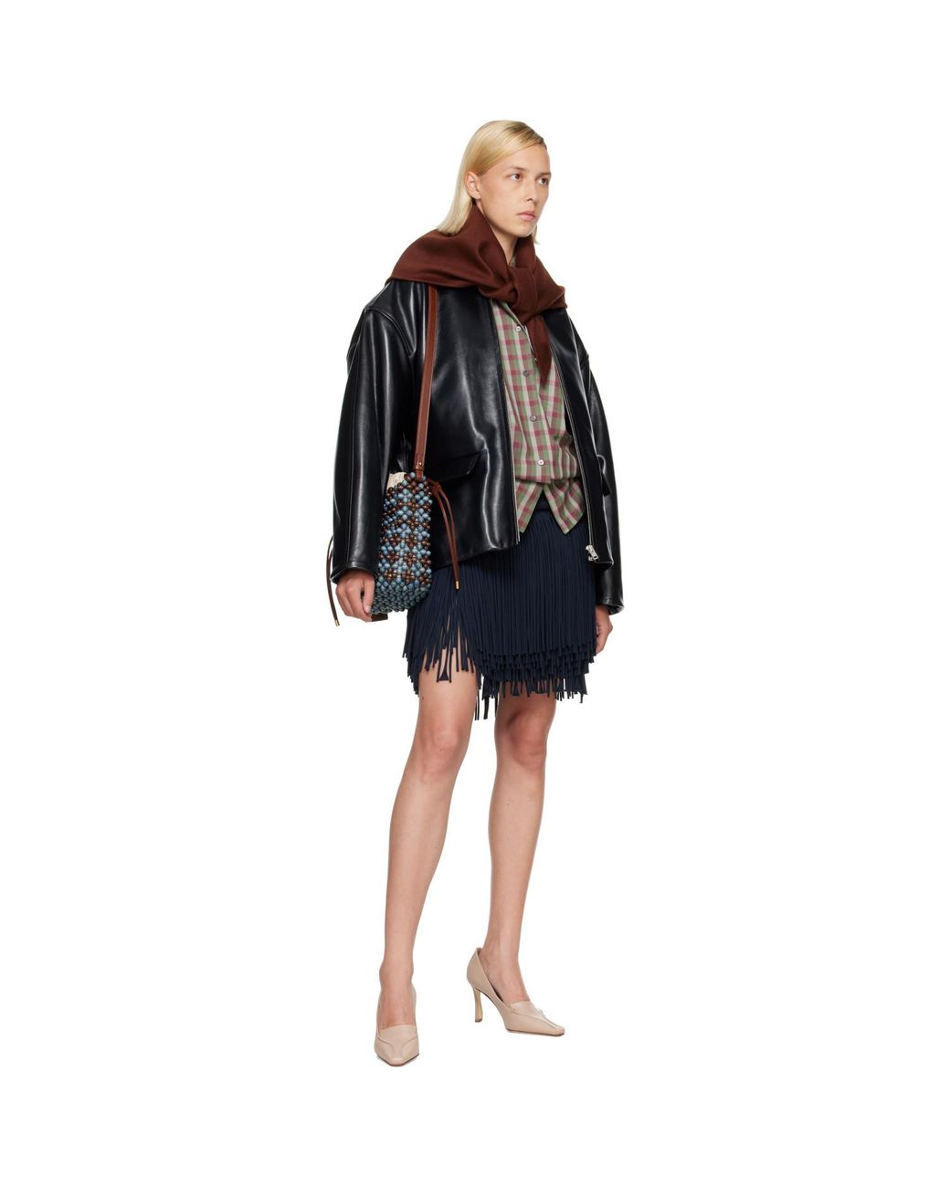 Marni Black Beads Bag