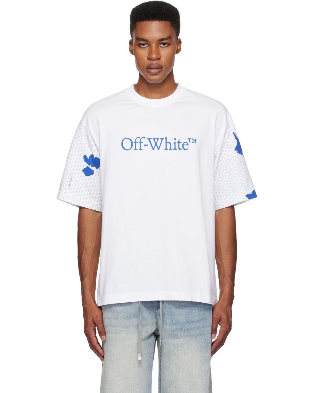 Off-White ホワイト Big Bookish Skate Tシャツ 0400021060886?wid=900