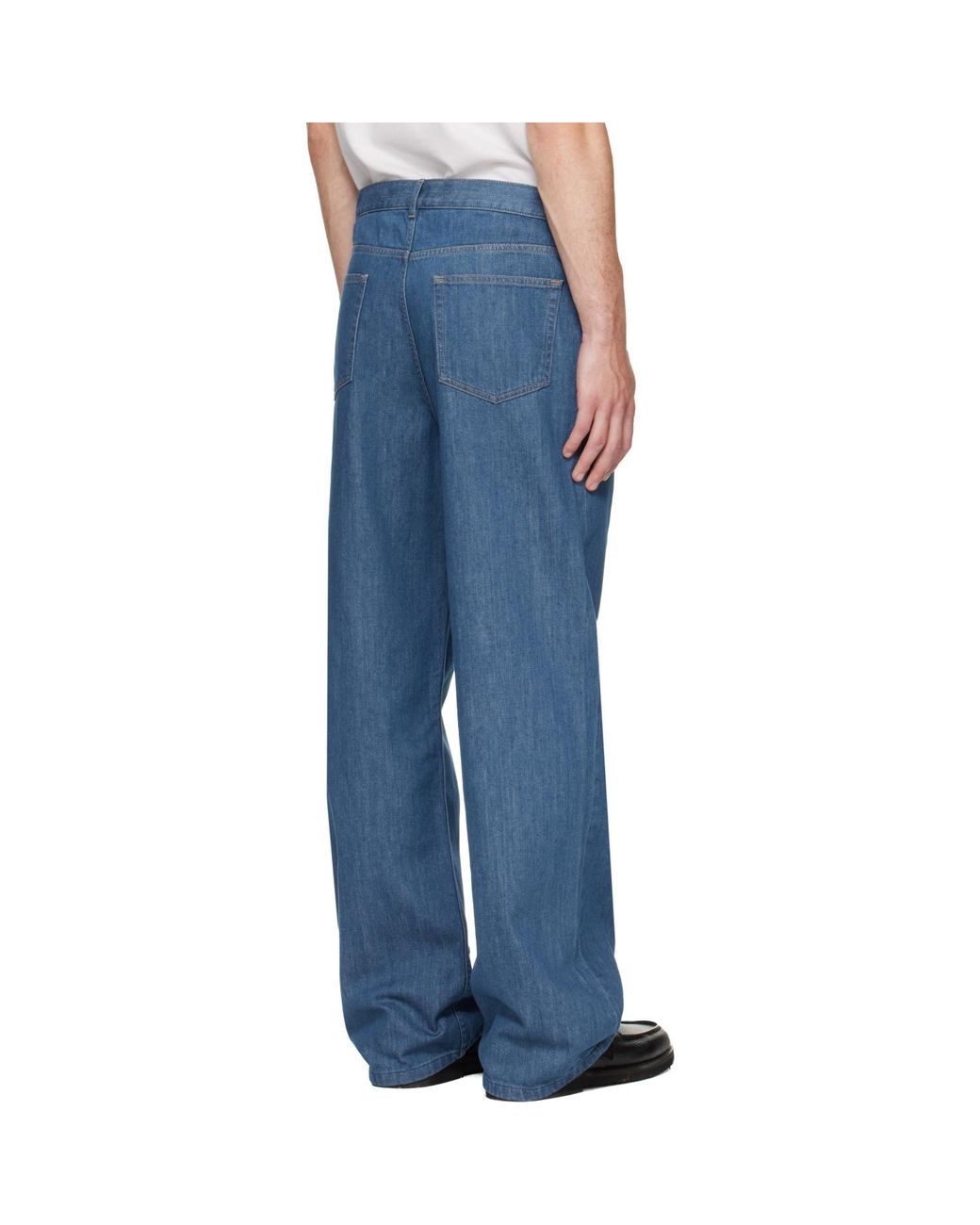 Jean Aaron Bleu A.P.C. pour homme en coloris Blue