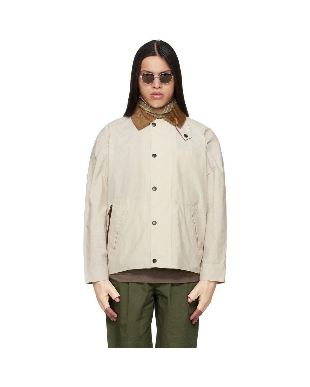 Barbour Natural Off- Icons Transport Casual Jacket for men