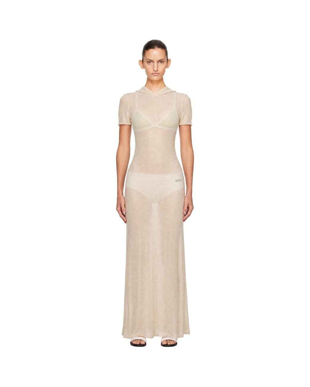 Paloma Wool Natural Intro Maxi Dress