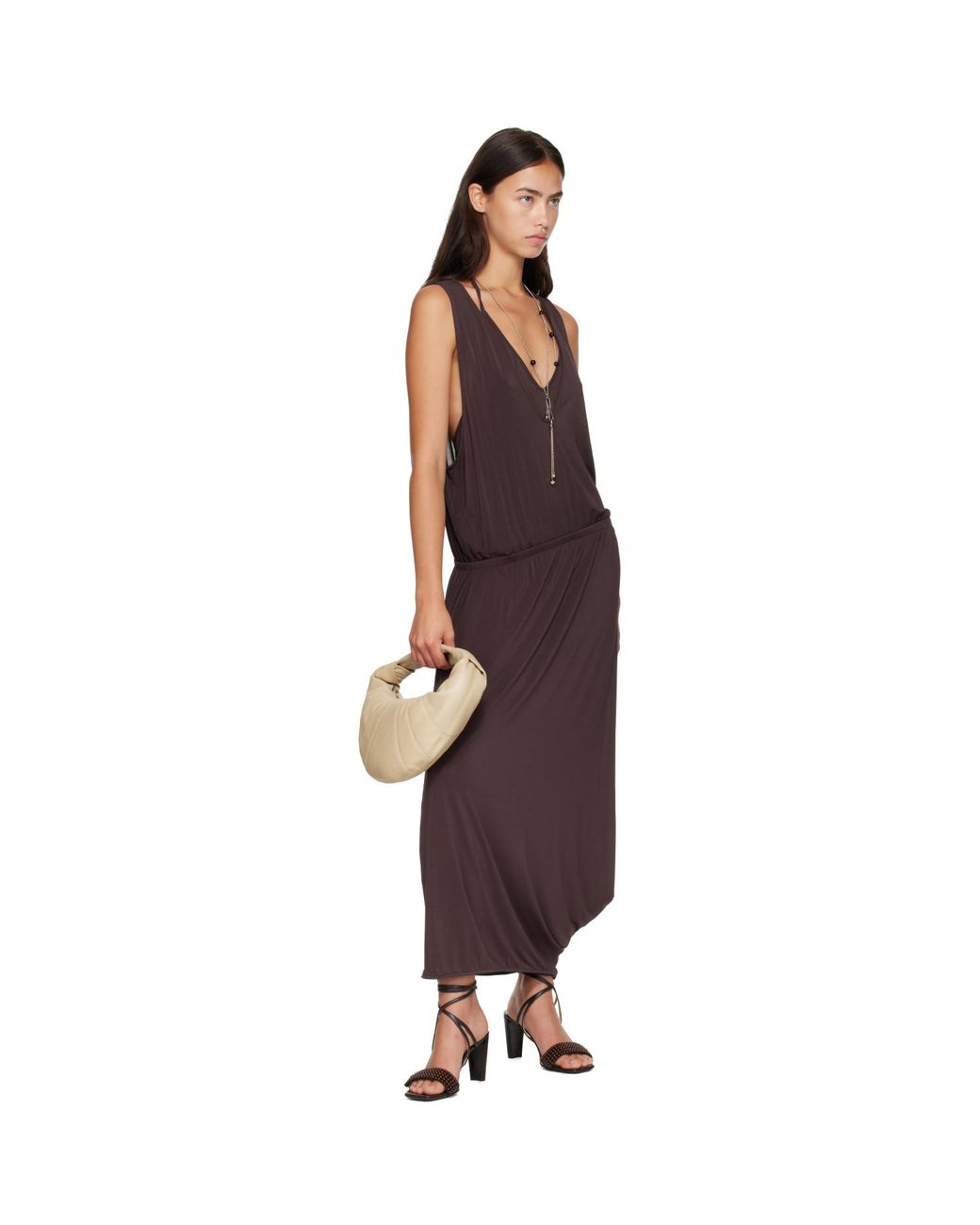 Lemaire Natural Mini Fortune Croissant Bag