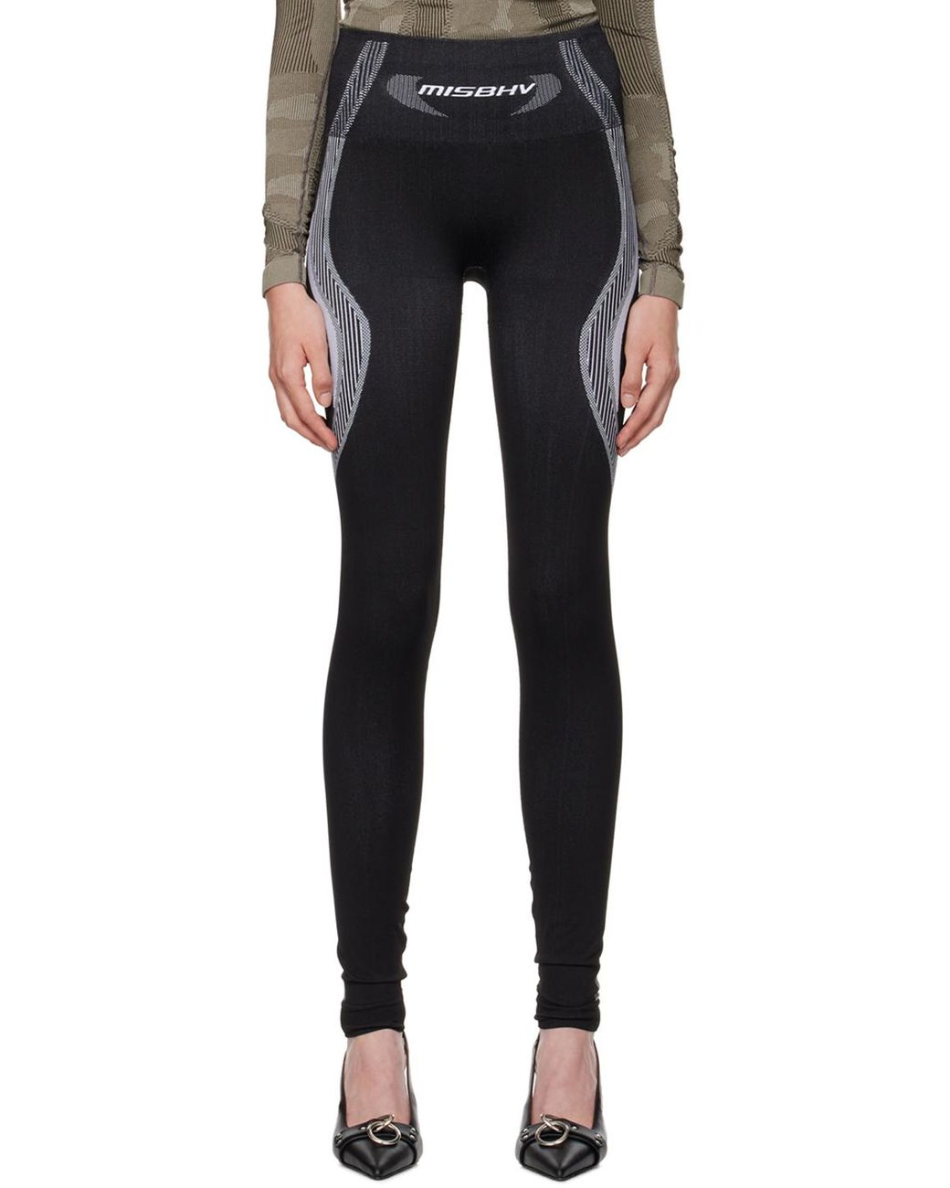 MISBHV Active Sport Leggings in Black Lyst
