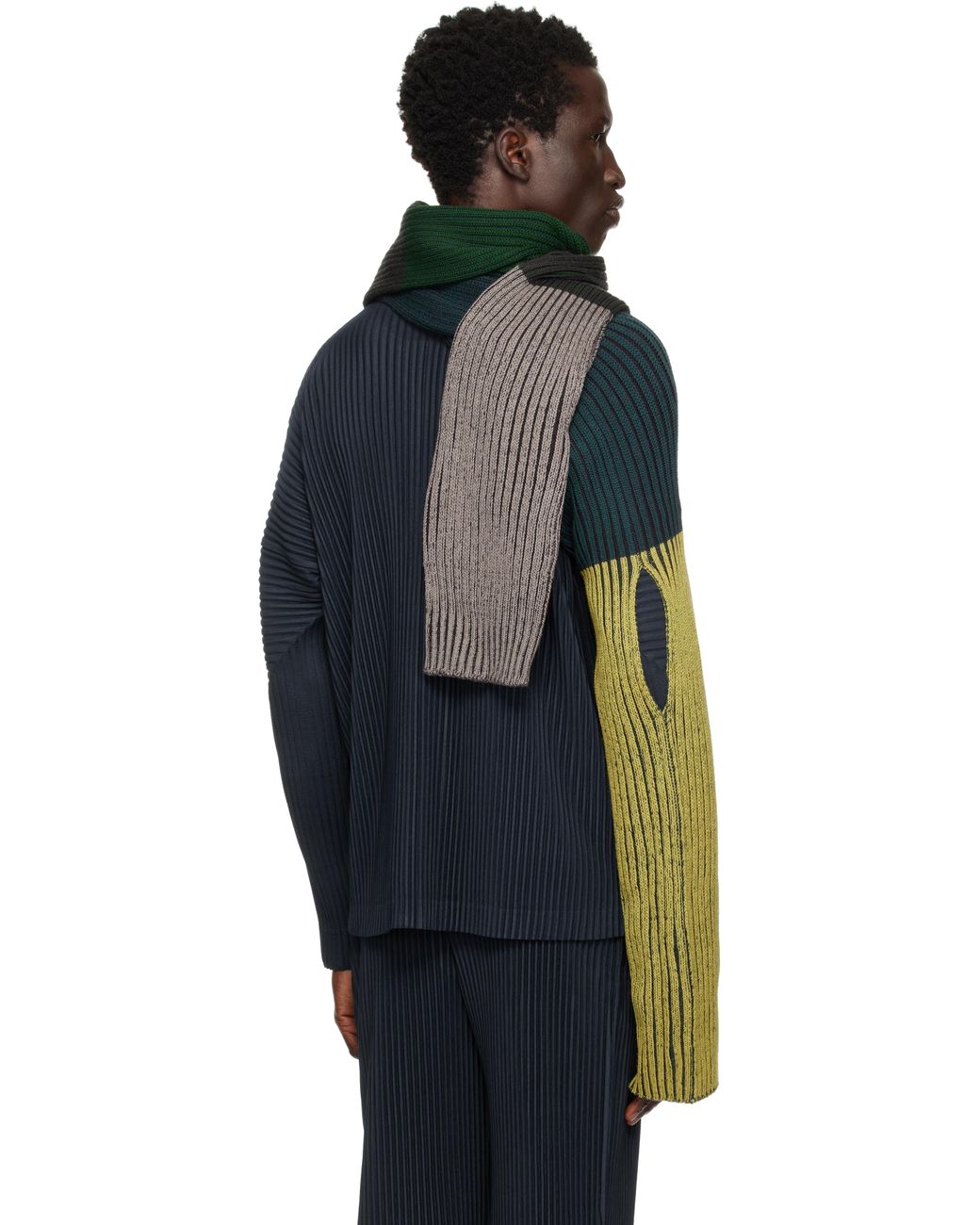 HOMME PLISSÉ ISSEY MIYAKE DRAWING STOLE HOMME PLISSÉ ISSEY MIYAKE DRAWING STOLE