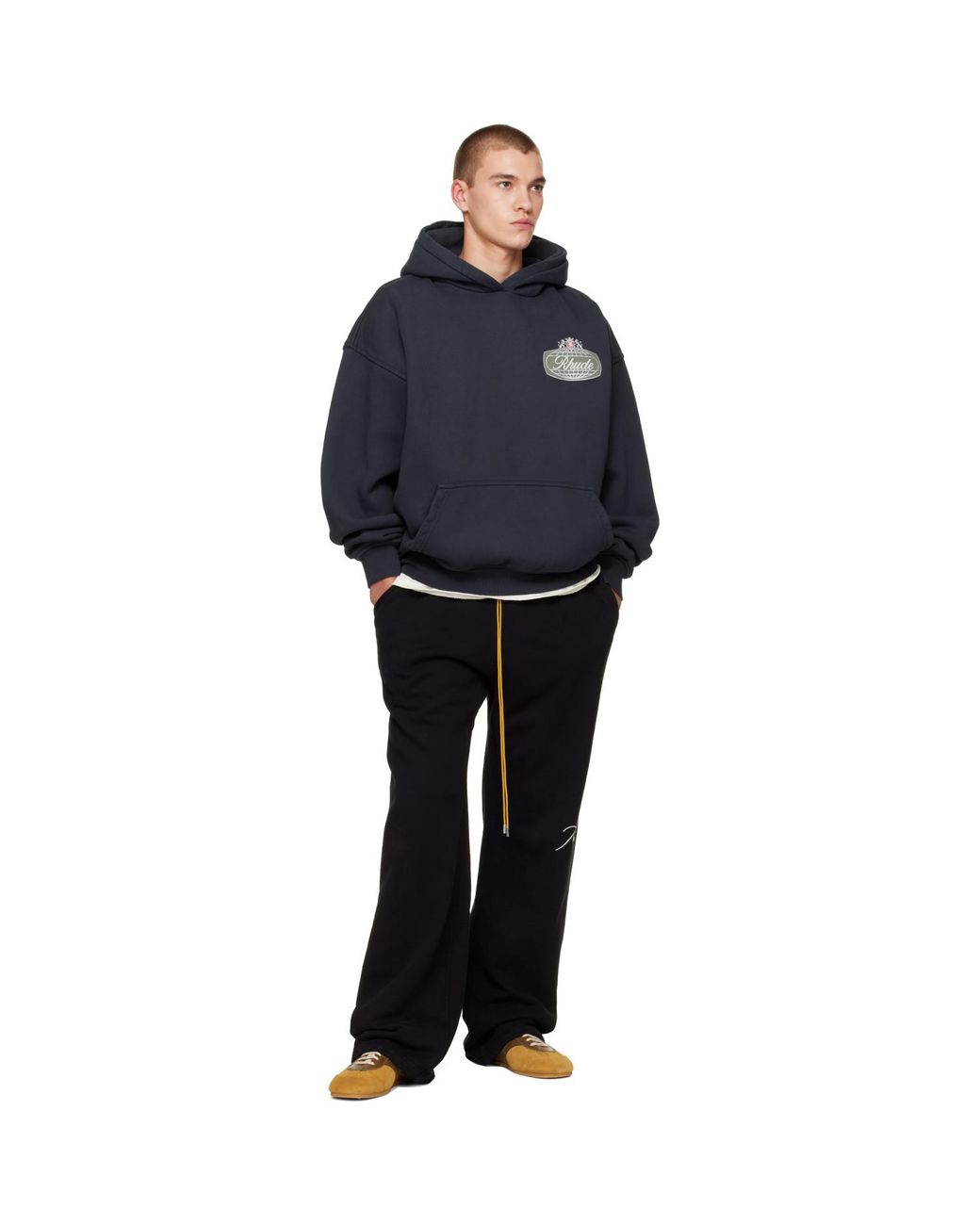 Rhude Blue Desert Racing' Hoodie for men