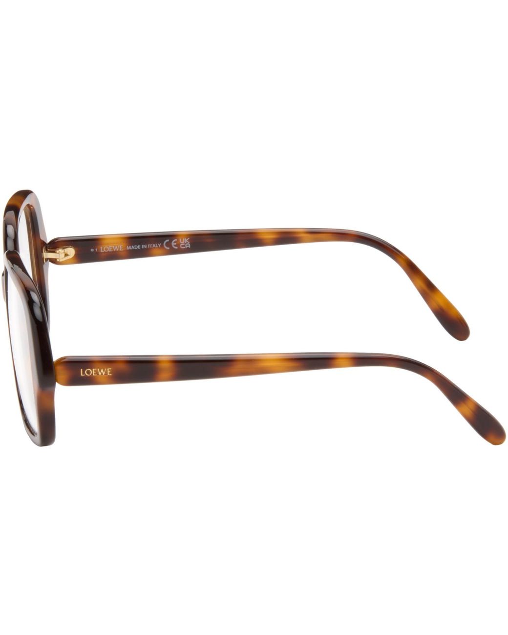 Loewe Black Slim Glasses for men