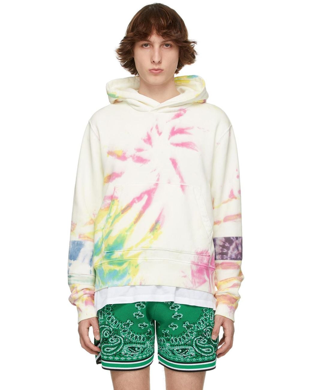 mike amiri tie dye hoodie