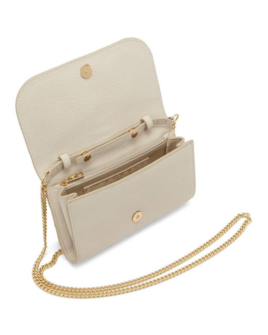 Sac portefeuille a chaine blanc casse Hana See By Chloé en coloris Blanc |  Lyst