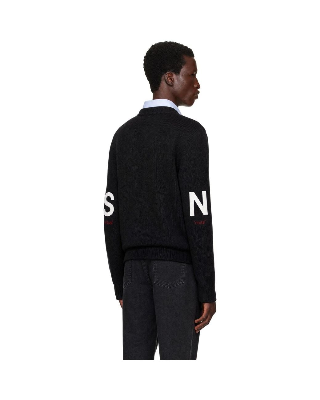 Undercover Black Up2F9901 Cardigan for men