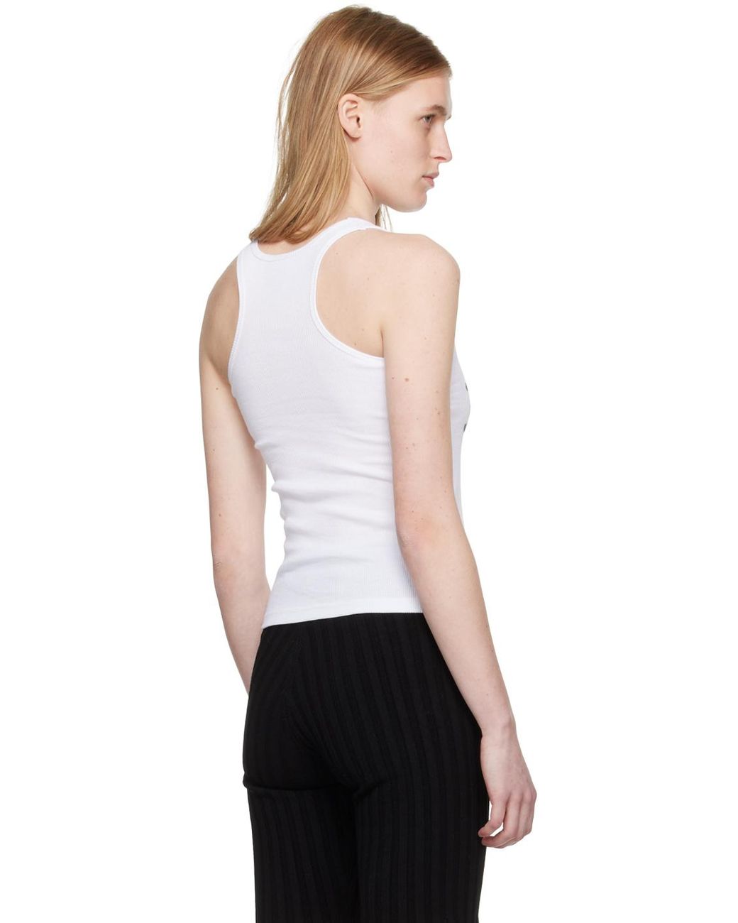 Ashley Williams 'I Heart Me' Tank Top in Black | Lyst