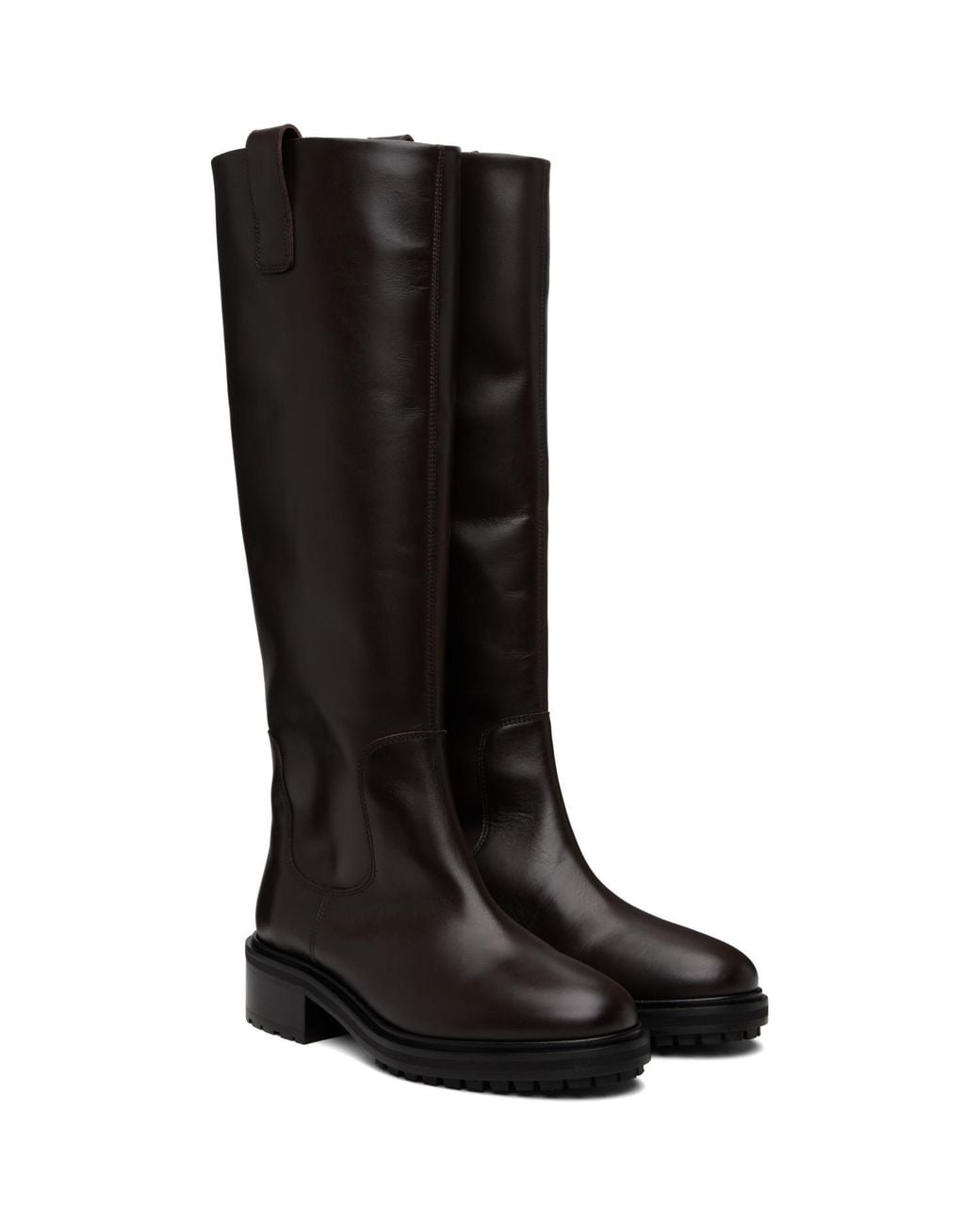 Aeyde Black Henry Knee-High Boots