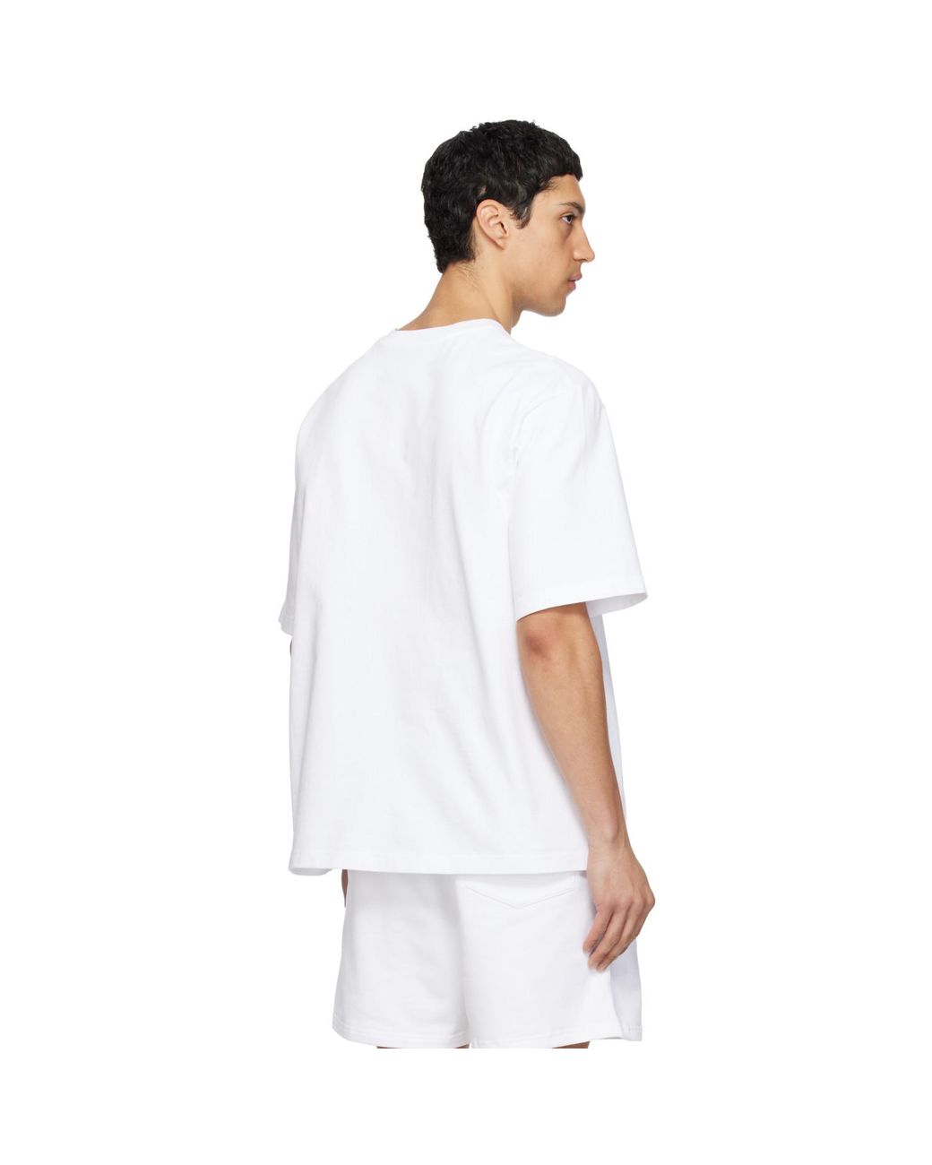 Casablanca White Collage D'Icônes Graphique T-Shirt for men