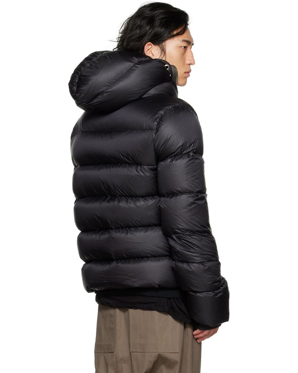 Black Mountain padded down coat, Rick Owens