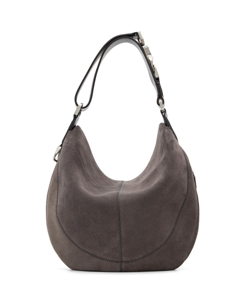 Lemaire Gray Quiver Clip Bag