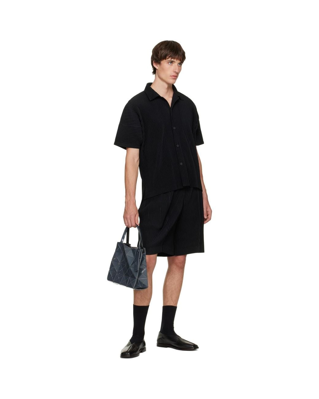 Issey Miyake Blue Carat Bag for men