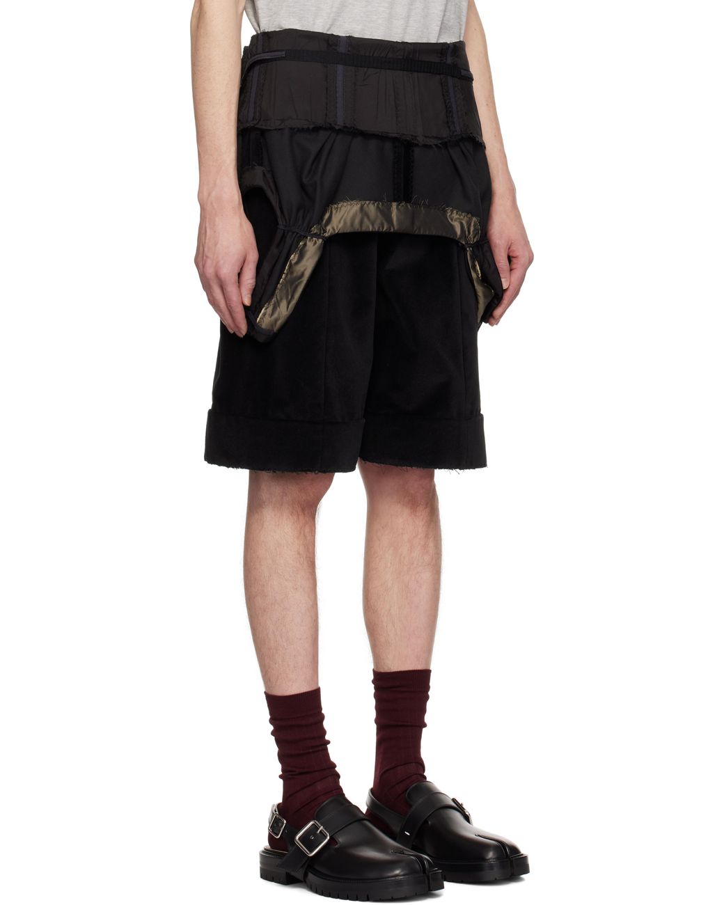 メンズ Maison Margiela ブラック Multi-Wear ショートパンツ ブラック | Lyst