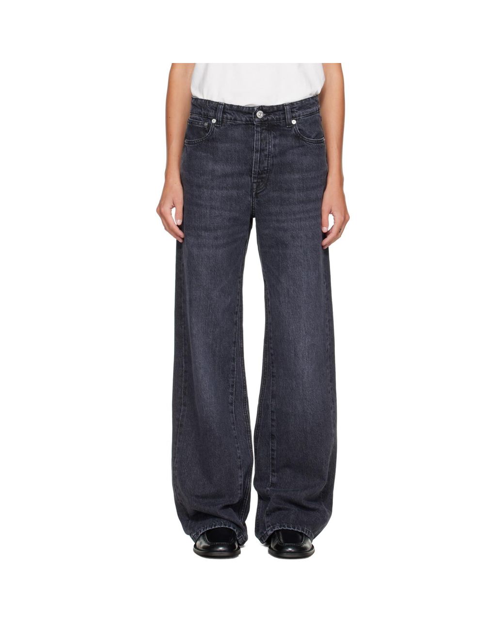 Our Legacy Blue Treble Cut Jeans