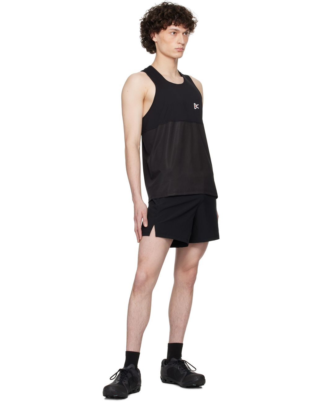 District Vision Panelled Mesh Singlet Tank Top in Black for Men | Lyst