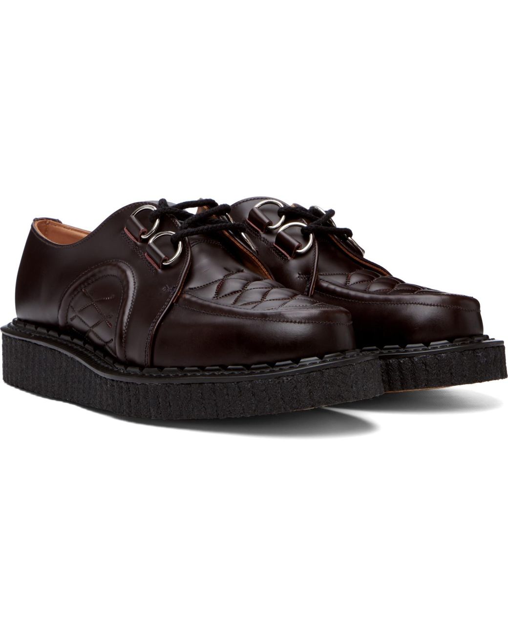 George Cox Black Dace Derbys for men